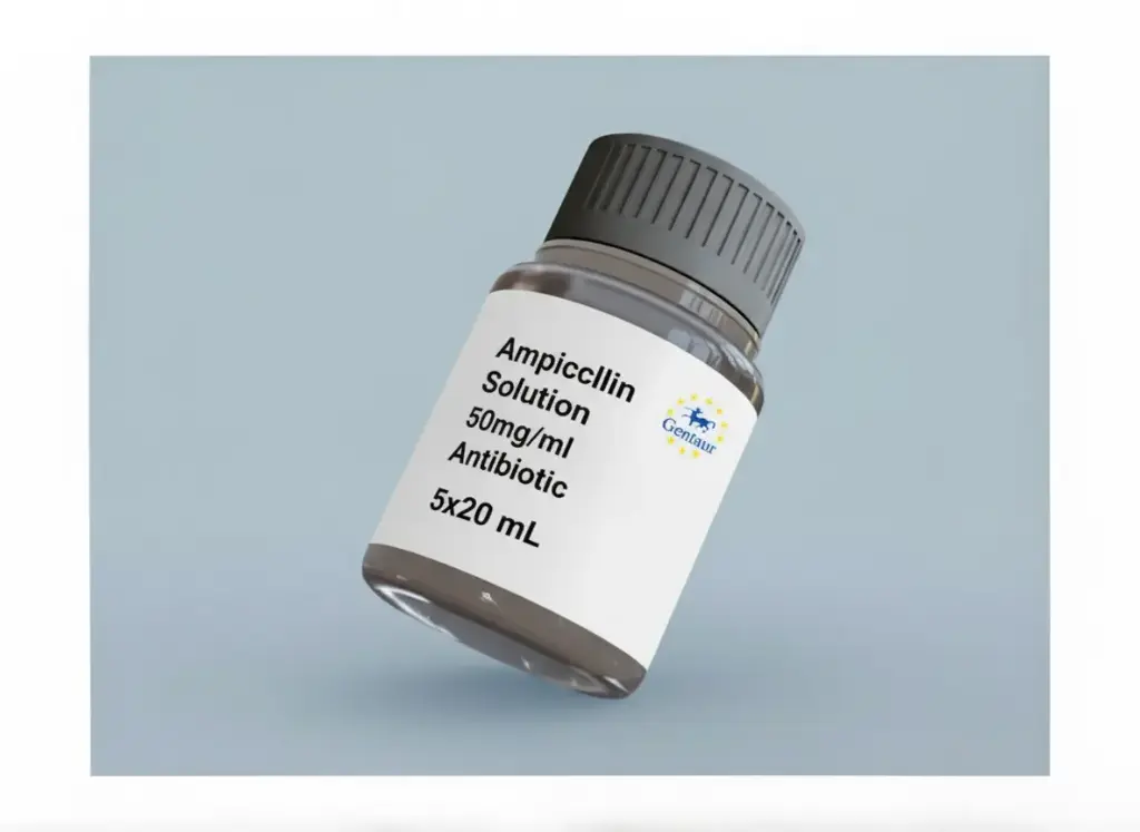 Ampicillin Solution 50mg/ml Antibiotic